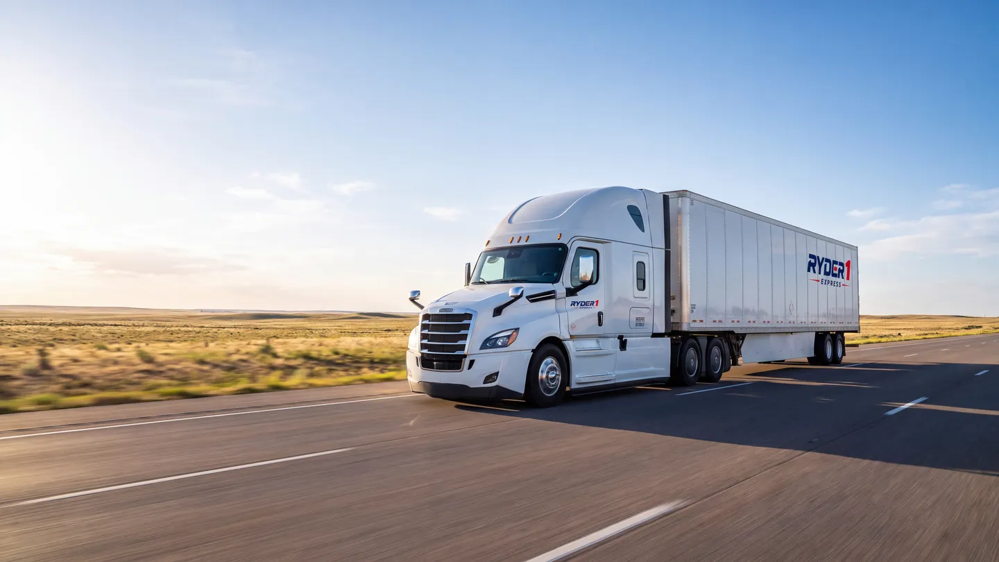 Ryder 1 Express truck